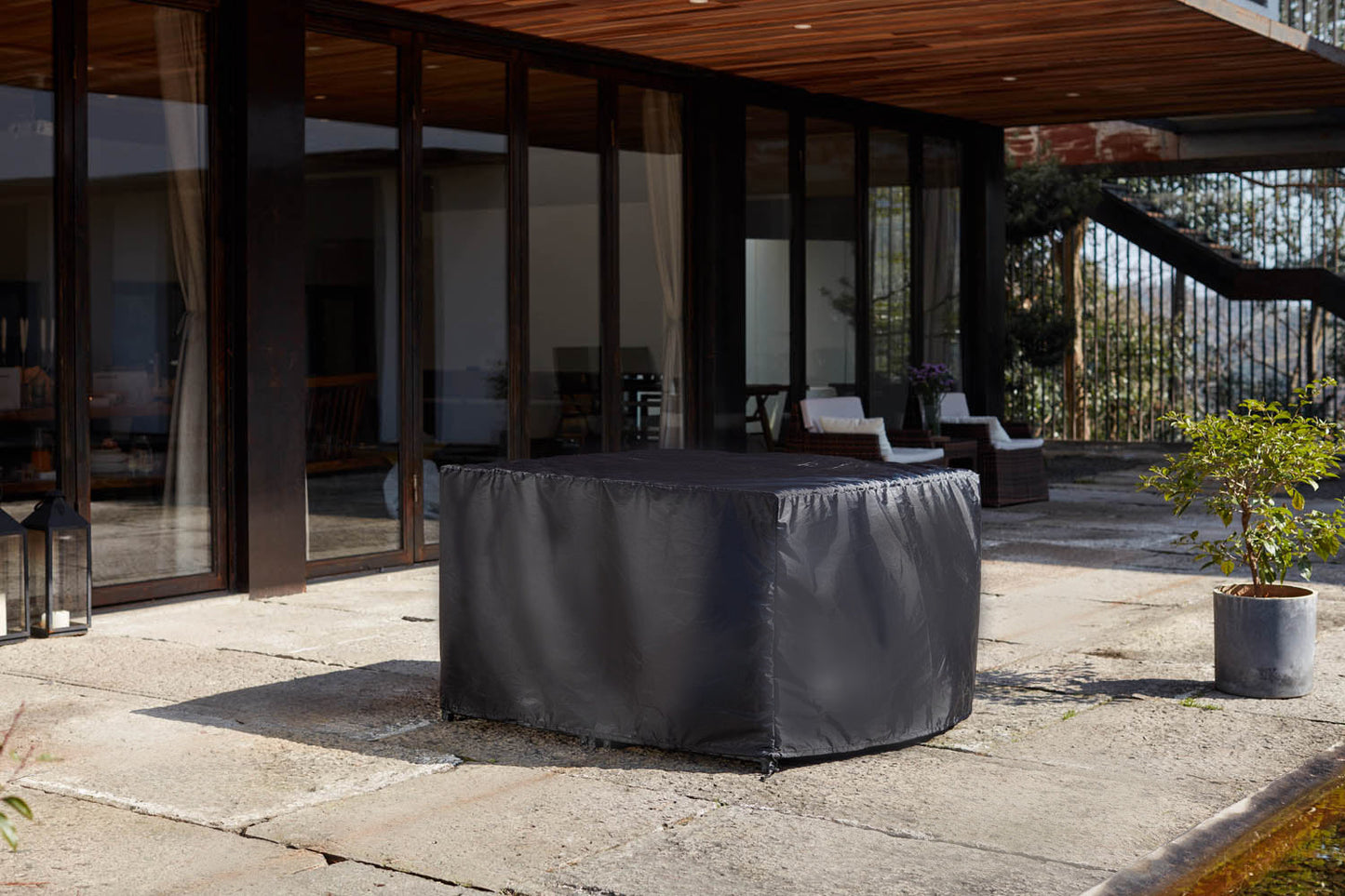 Housse salon de jardin 4p/8p
