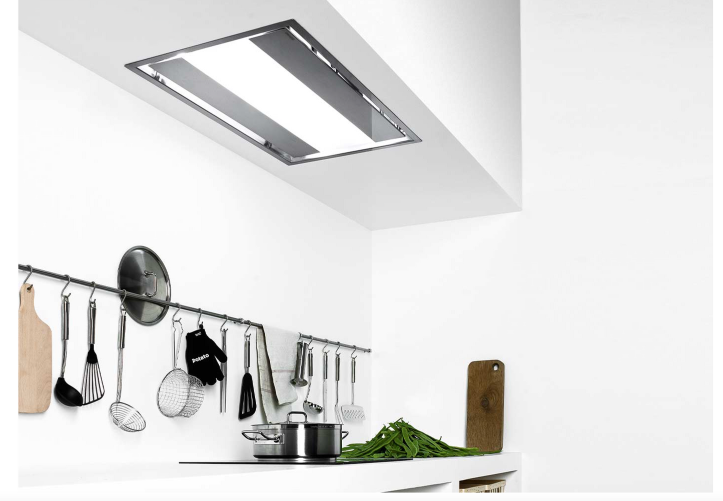 Hotte plafond Falmec collection Design - Nuvola 90